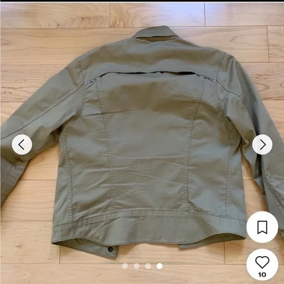 Levi's khaki commuter Jacket - Picture 3 of 4